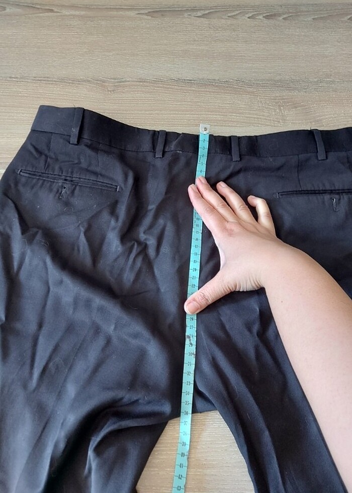 Ruba marka kumaş pantolon 48 beden  - Görsel 2