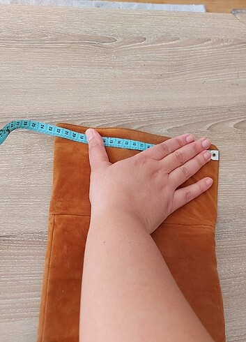 Taba rengi dizüstü çizme 40 numara - Görsel 8