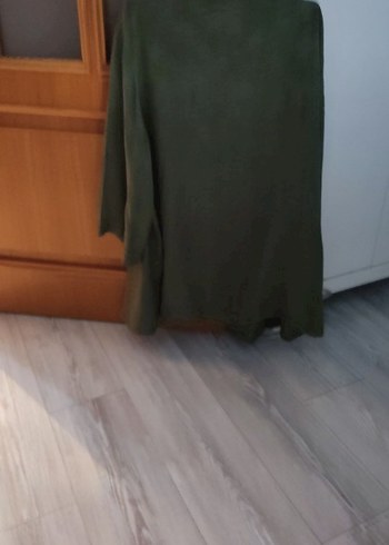 44 Beden yeşil Renk Yeşil yazlık ince tunik ceket