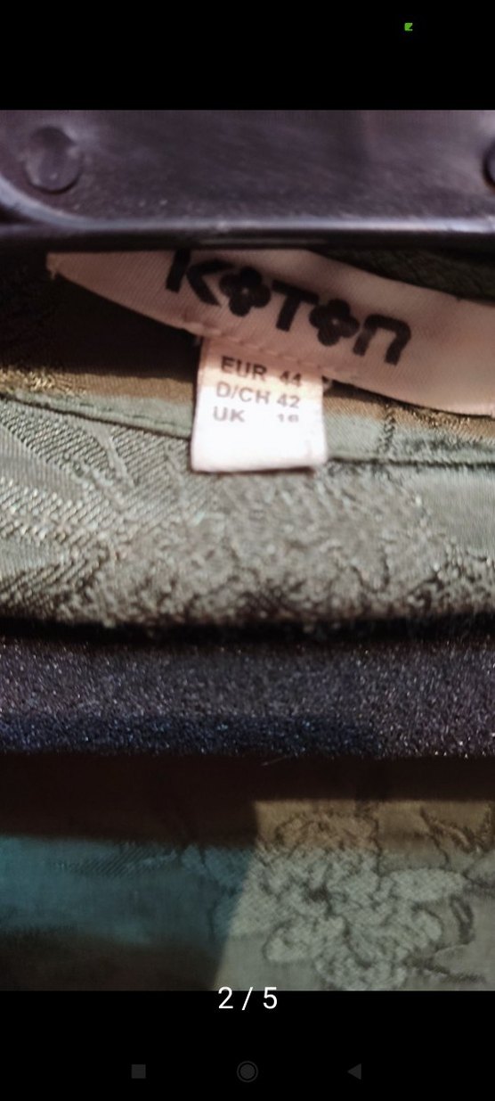 Yeşil yazlık ince tunik ceket - Görsel 4