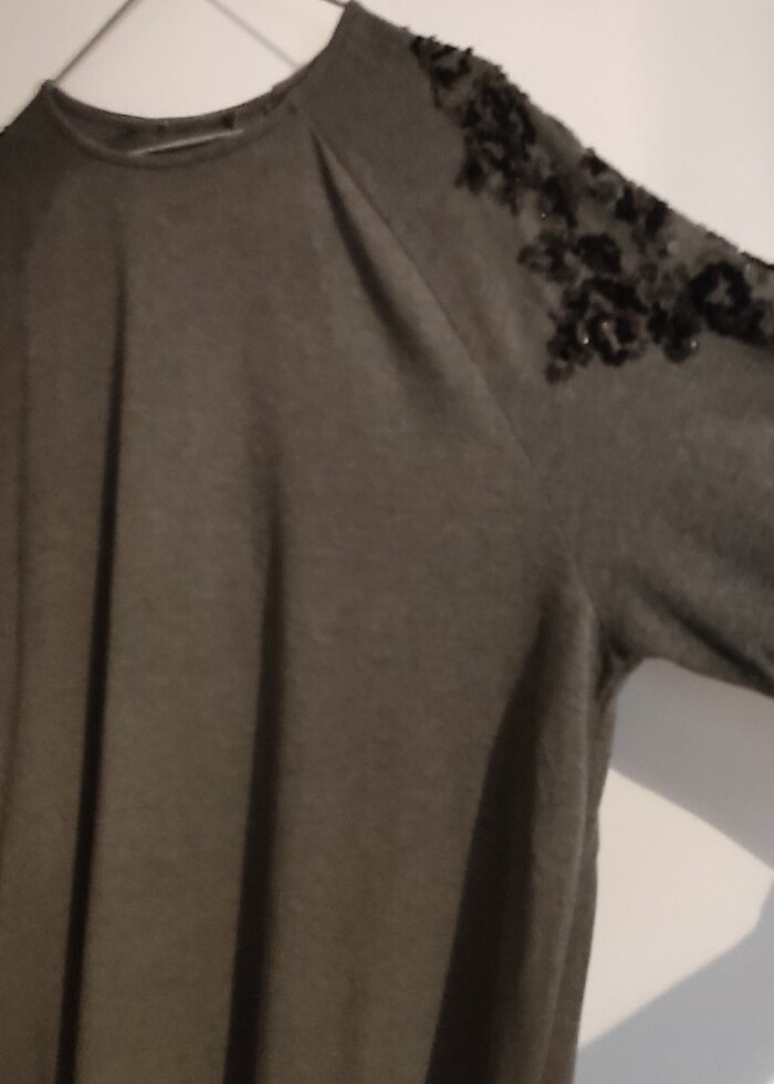 Pullu payetli tunik büyük beden - Görsel 3