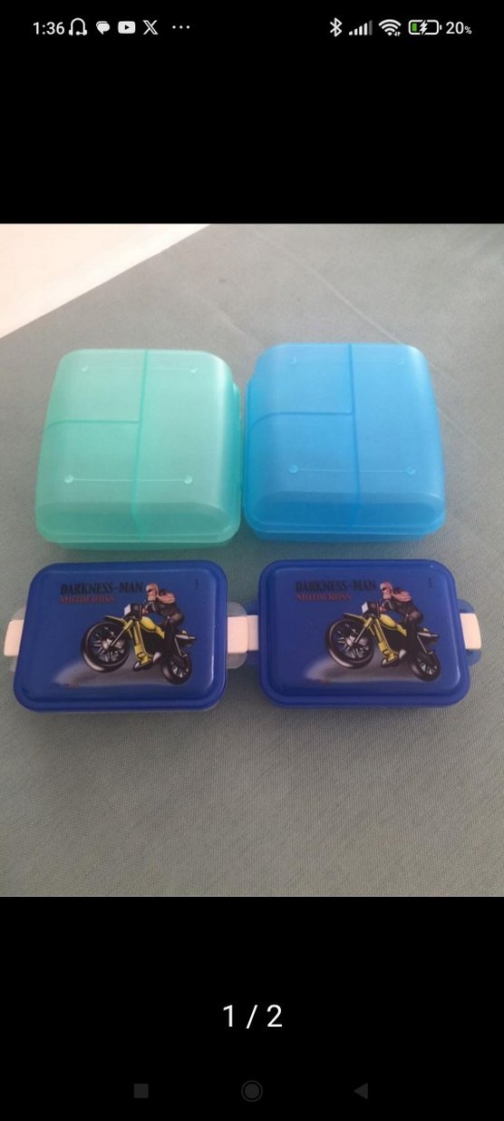 Mavi Renkli Motorlu Yiyecek Kabı - Görsel 2