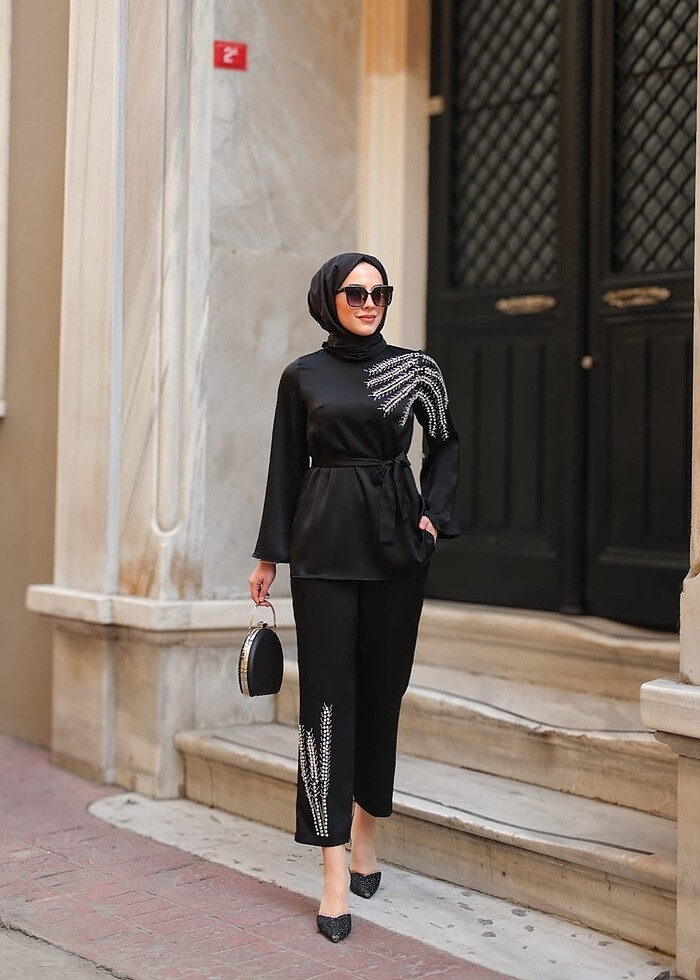 Tesettür şık takım - Görsel 3