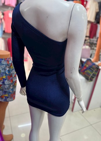 Diğer Tek Kollu süper Mini Elbise