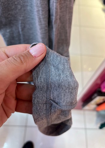 Gri Bol Kesim erkek  Eşofman Altı - Görsel 5