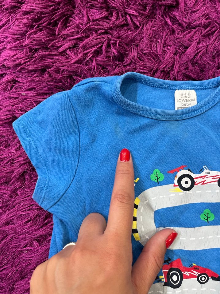 24/36 ay erkek bebek kusa kollu çıtçıtlı BADY - Görsel 3