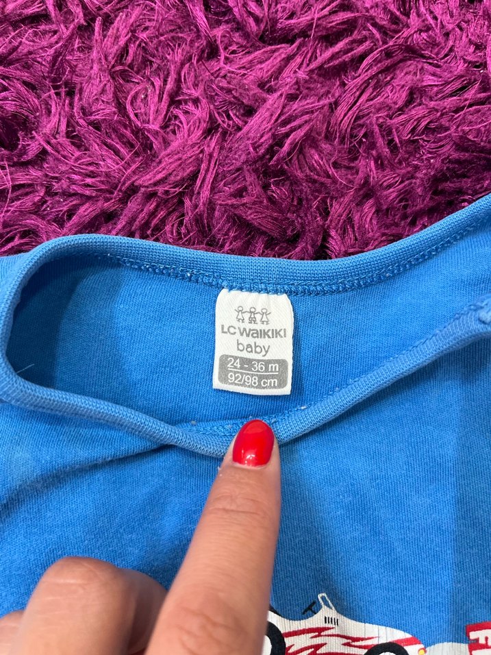 24/36 ay erkek bebek kusa kollu çıtçıtlı BADY - Görsel 2