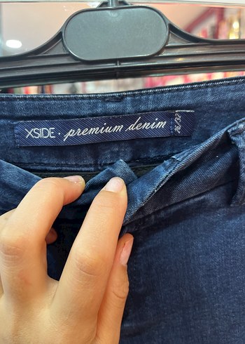 26 Beden 26/32 Lacivert Kot Pantolon
