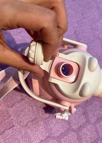 Pembe Pastel Çocuk matara - Görsel 4