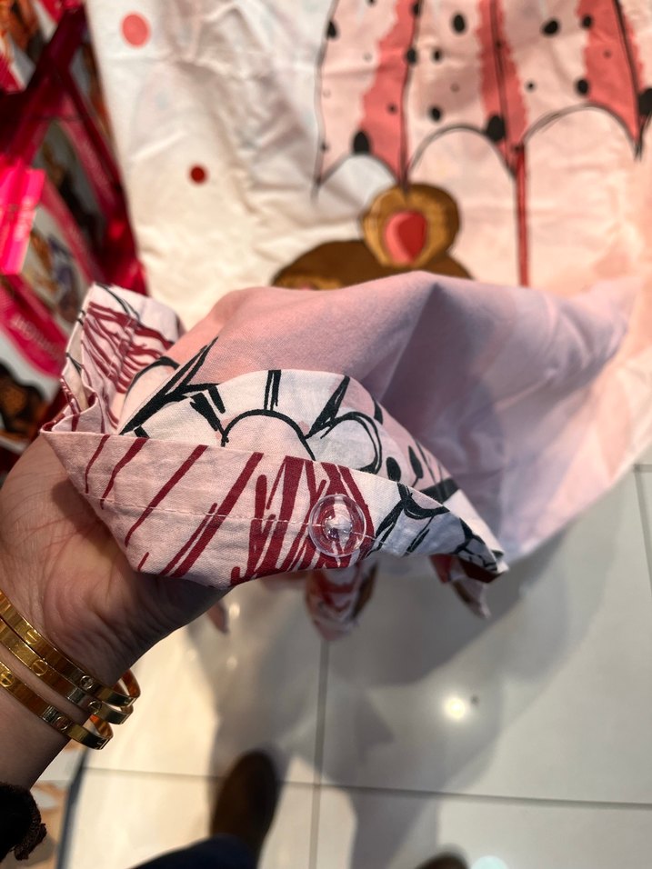 Pembe Baskılı bebek nevresimi - Görsel 3