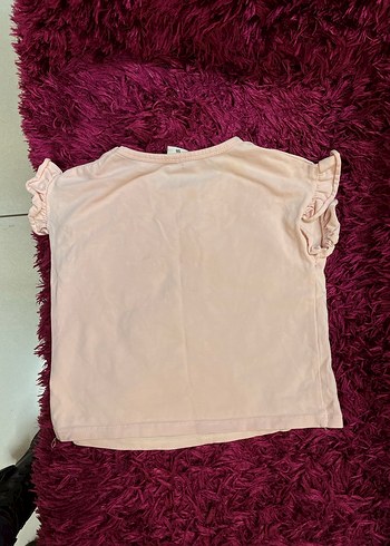 Pembe5/6 yaş Kız Çocuk Tişört - Görsel 5