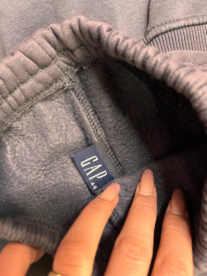 GAP 4-5 yaş Baskılı Gri Kız Eşofman Takımı - Görsel 2