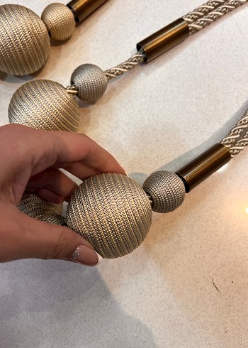 Nakışlı Bohem Perde Bağlama İpi - Görsel 3