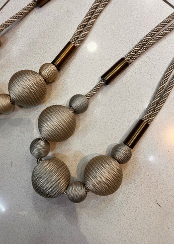 Nakışlı Bohem Perde Bağlama İpi - Görsel 2