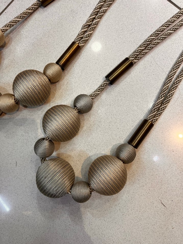 Nakışlı Bohem Perde Bağlama İpi - Görsel 2