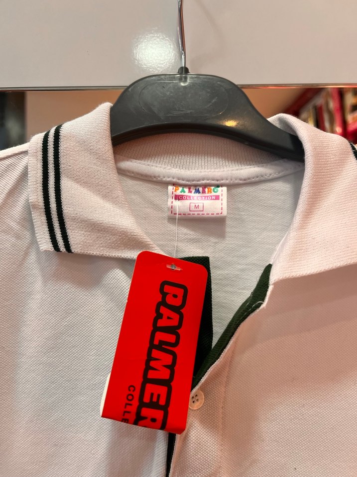 Erkek Beyaz Uzun Kollu Polo Tişört - Görsel 3