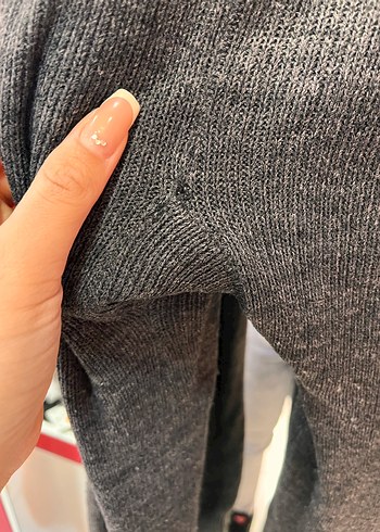 Gri yün içlik - Görsel 5