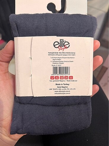 M BEDEN KÜLOTLU ÇORAP - Görsel 2