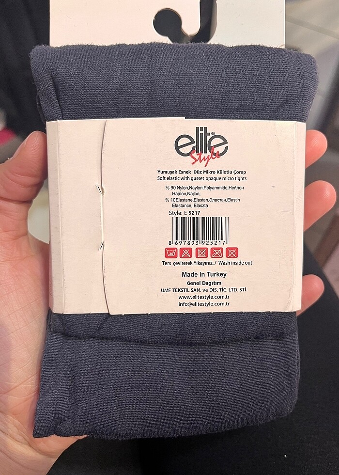 M BEDEN KÜLOTLU ÇORAP - Görsel 2