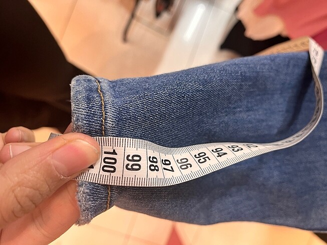 36 Beden lacivert Renk BAYAN KOT PANTOLON