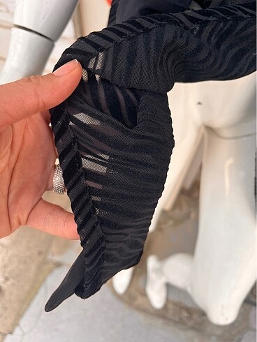 KAPŞONLU TRANSPARAN PAREO - Görsel 2