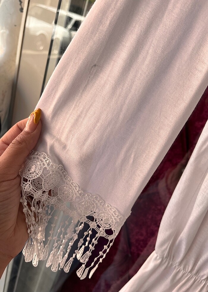 LXL BEDEN PÜSKÜL DETAYLI PAREO - Görsel 3