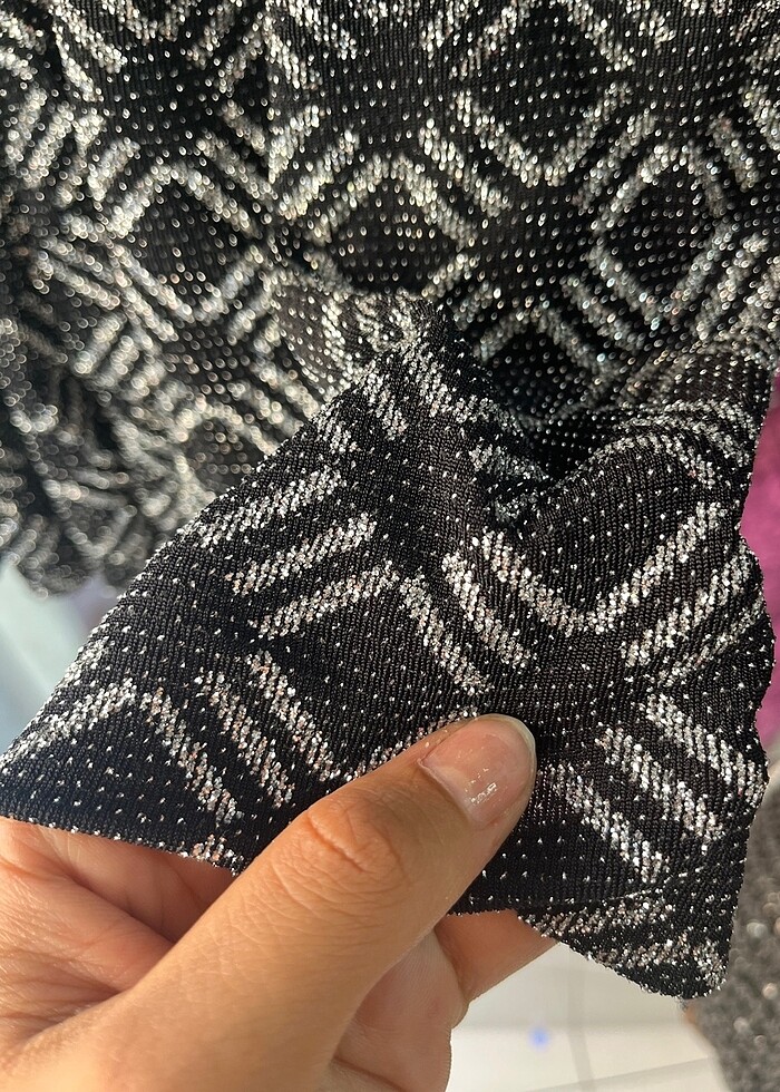 SİMLİ GECE ELBİSESİ - Görsel 2