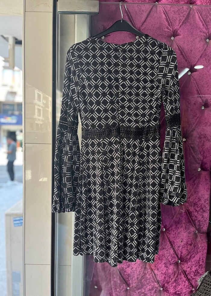 SİMLİ GECE ELBİSESİ - Görsel 5