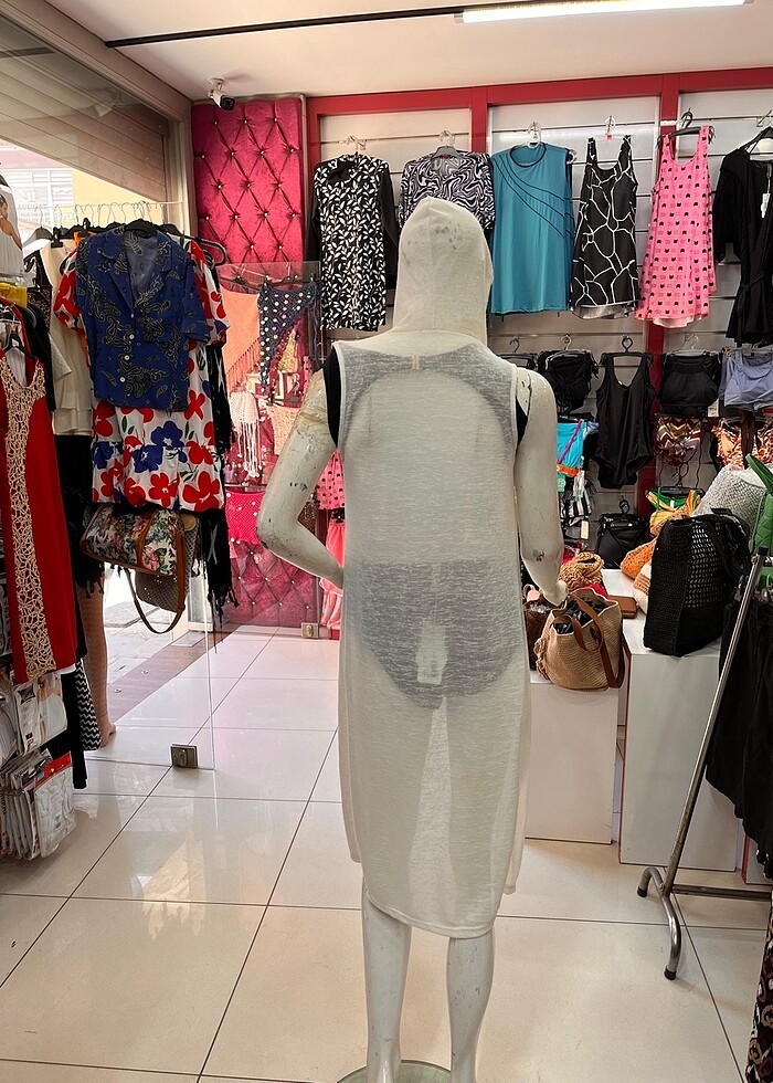 KAPŞONLU PAREO - Görsel 4