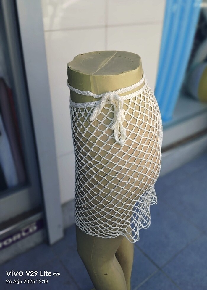 EL ÖRMESİ KREM PAREO - Görsel 2