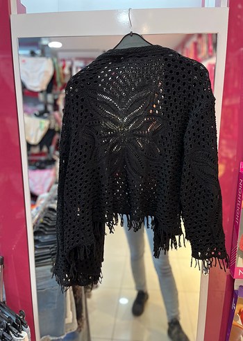 diğer Beden siyah Renk Siyah triko Mini Hırka