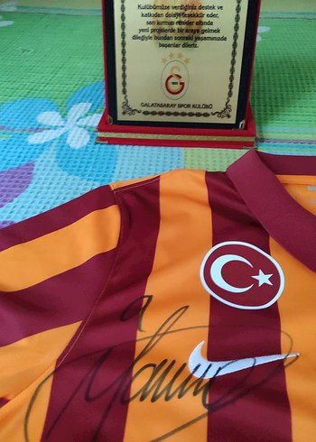 xl Beden Kahverengi Parlak Baskılı Kısa Kollu Erkek Forma