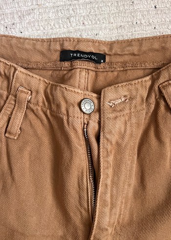 Kadın Kahverengi Bol Kesim  Pantolon - Görsel 4