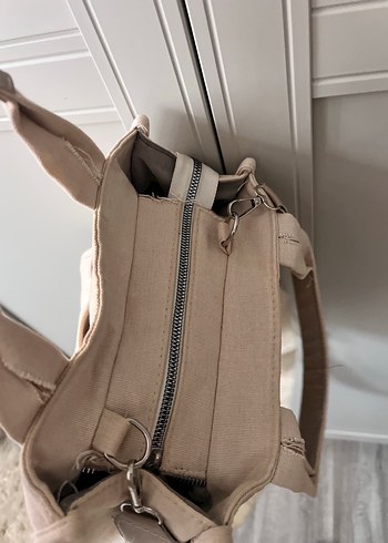 Bej  Kadın Omuz Çantası - Görsel 4