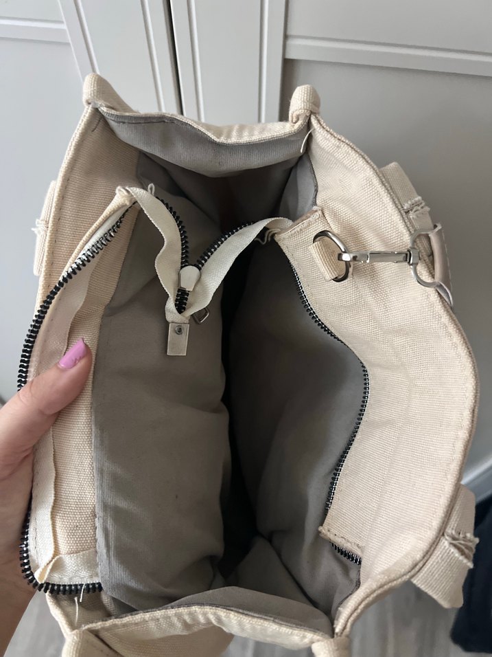 Bej  Kadın Omuz Çantası - Görsel 5