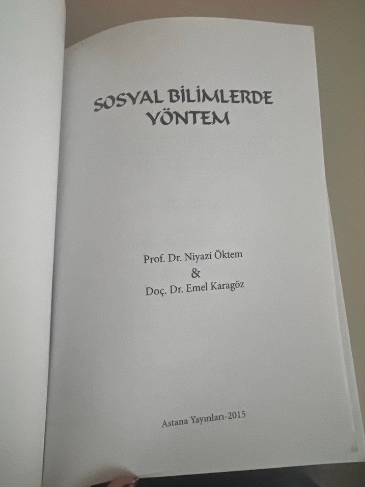 Sosyal Bilimlerde Yöntem Kitabı - Astana Yayınları - Görsel 3