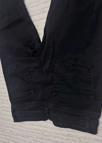 Siyah Regular Fit kadın Kot Pantolon - Görsel 3