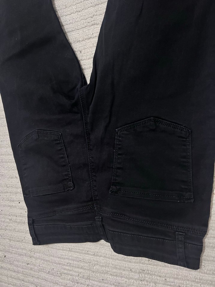 Siyah Regular Fit kadın Kot Pantolon - Görsel 3