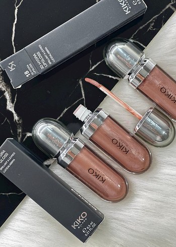 Kiko Yoğun Kırmızı Parlak Likit Ruj - Görsel 4