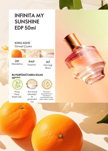 Infinita My Sunshine Kadın Parfümü 50ml - Görsel 2