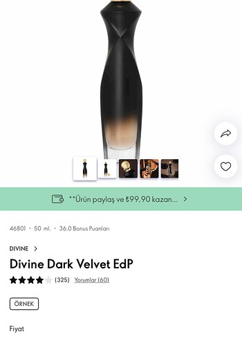 Oriflame Divine Dark Velvet - Görsel 2