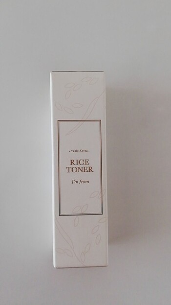 Rice toner 