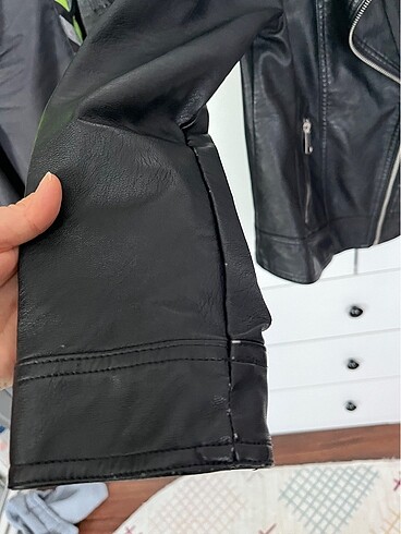 40 Beden siyah Renk Deri ceket
