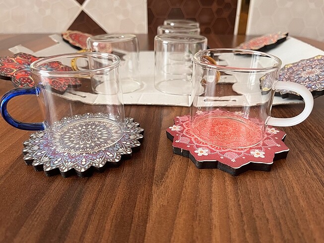 Karaca Borosilikat fincan takımı
