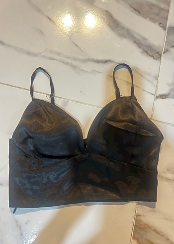 Zara Siyah Straplez Mini Büstiyer