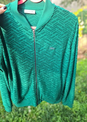 Yeşil Fermuarlı Kadın Ceket - Görsel 5