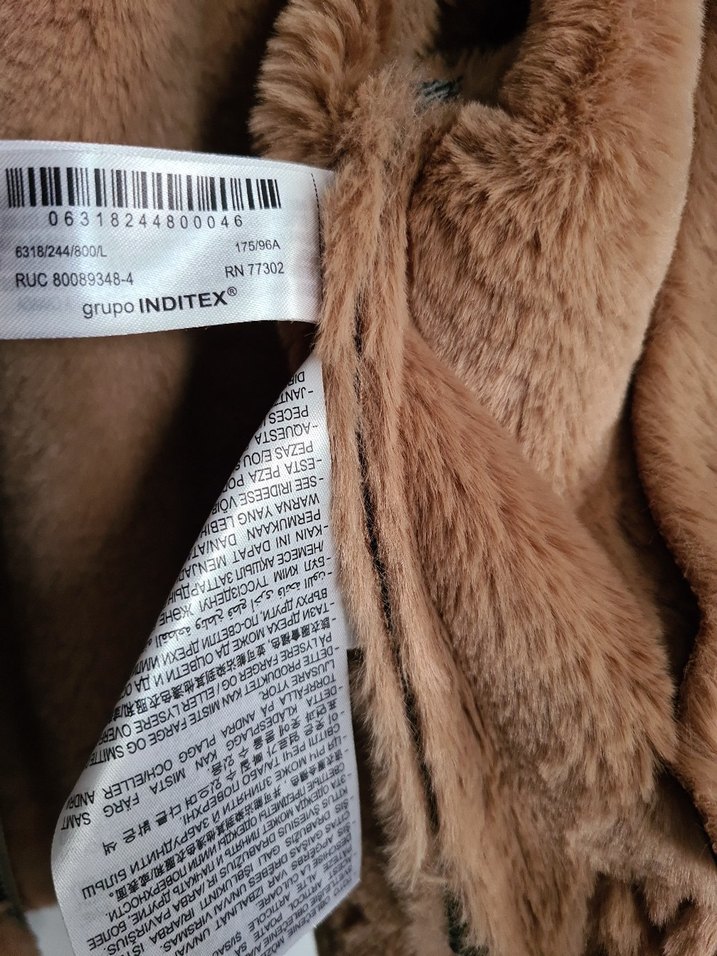 Kahverengi Kürklü Deri Kadın Ceket - Görsel 4