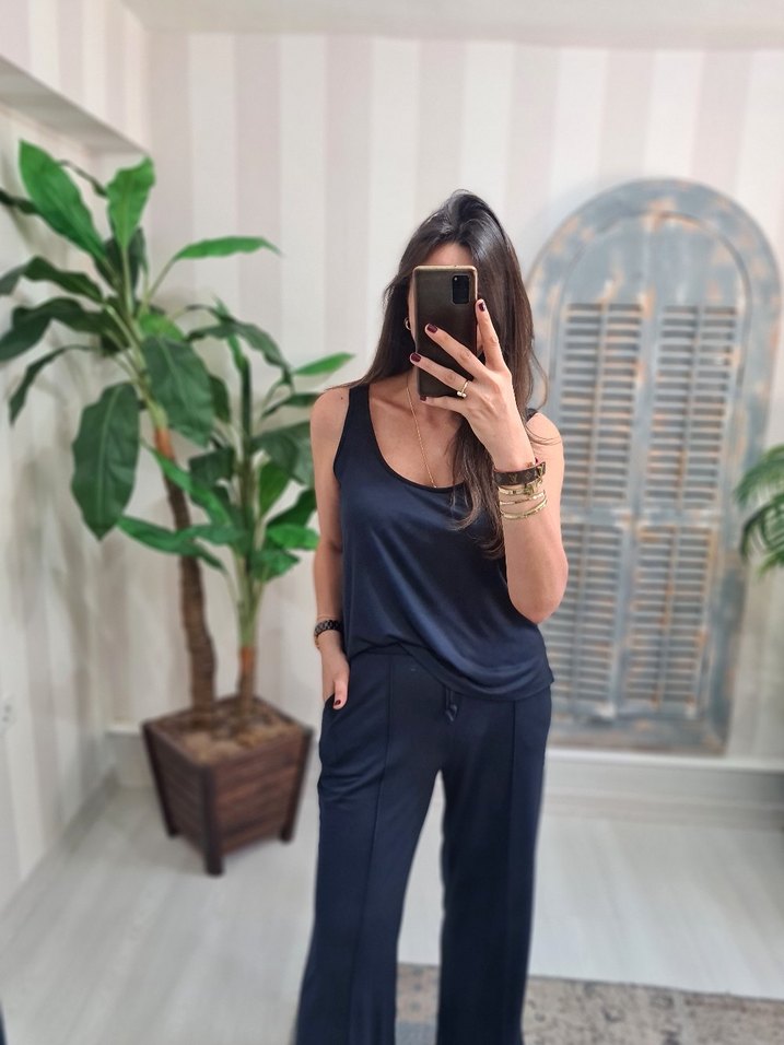 oysho lacivert takım - Görsel 4