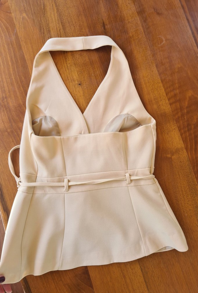 Kemerli Sarı Yelek - Görsel 3