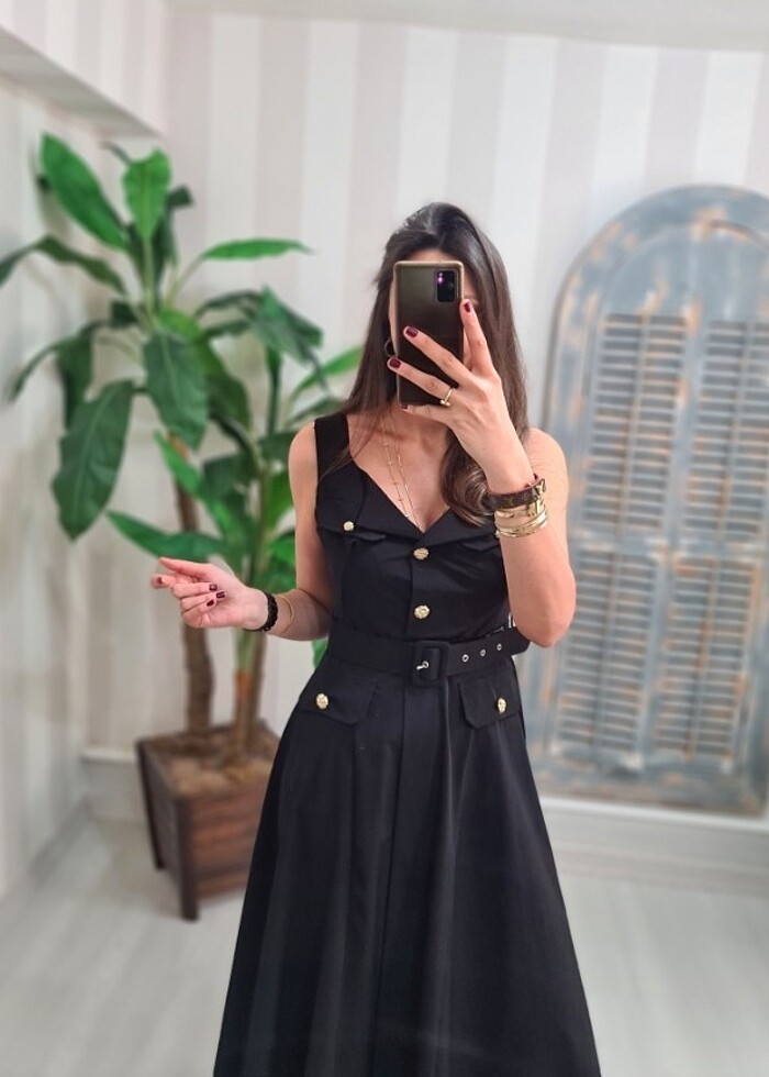 Siyah elbise - Görsel 2